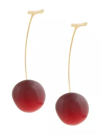 E.M. Cherry Pierced Earrings - Farfetch