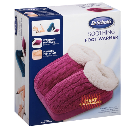 dr. scholl’s soothing foot warmer