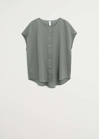 Dolman sleeve blouse - Women | Mango USA