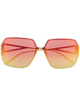 Bottega Veneta Eyewear gradient-lens Sunglasses - Farfetch