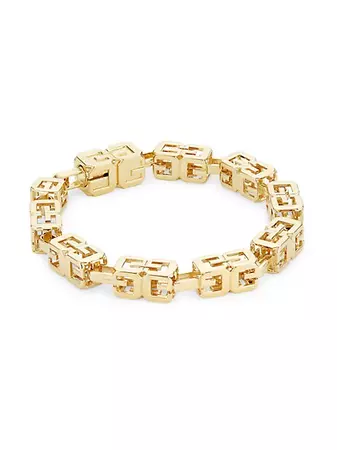 Shop Givenchy G Cube Golden Bracelet | Saks Fifth Avenue