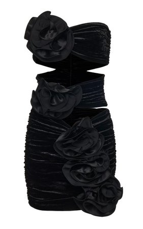 Velour Bandage Mini Dress By Magda Butrym | Moda Operandi