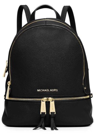 Michael Kors Black Backpack
