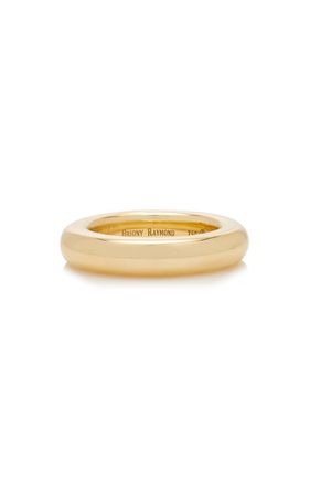 Sloan Slim 18k Yellow Gold Ring By Briony Raymond | Moda Operandi