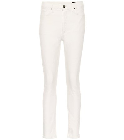 Goldsign The High-Rise Slim-Straight Jeans