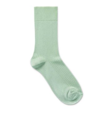 Lo Socks - Pale Green - Socks - Weekday GB