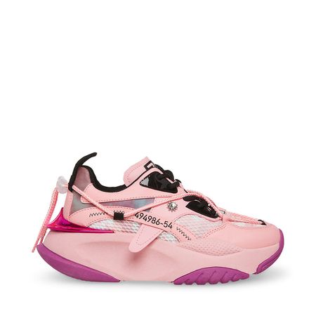 TRIP Pink Platform Lace Up Sneaker | Women's Sneakers – Steve Madden