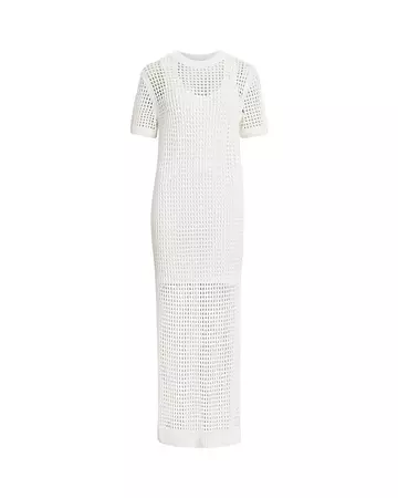 ALLSAINTS Paloma Open Knit Maxi Dress | Bloomingdale's