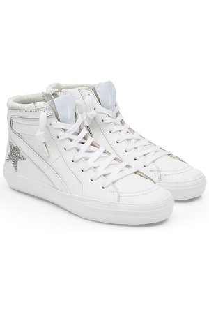 Crystal Slide High-Top Sneakers with Embellishment Gr. EU 37