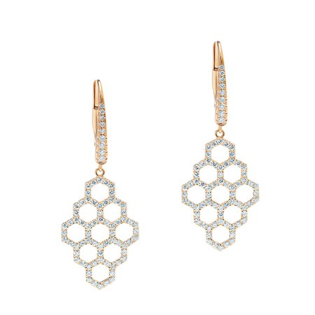 Birks Bee Chic Small 0.61ct Diamond Earrings | Earrings | Jewellery | Goldsmiths