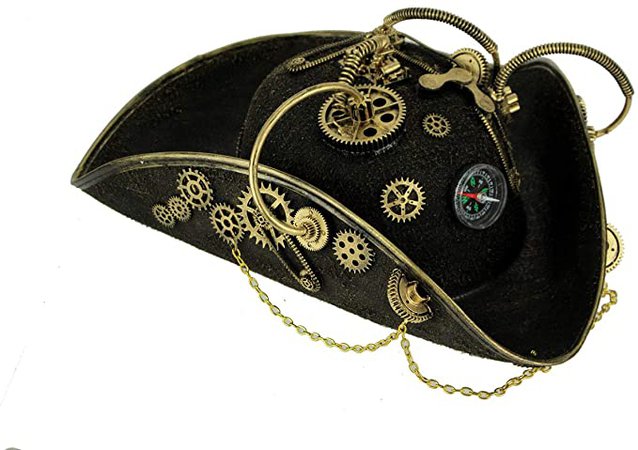steampunk pirate hat