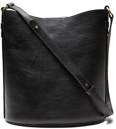 Italian Leather Large Bucket Bag