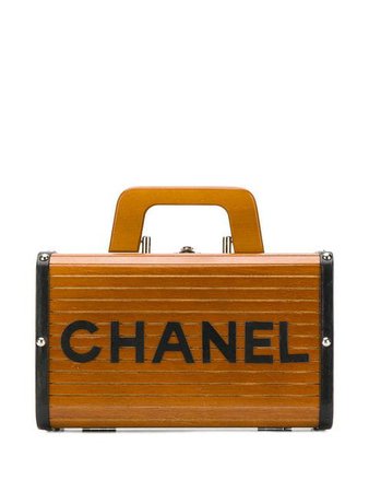 Chanel Vintage 1994 CC Minaudière Handbag - Farfetch