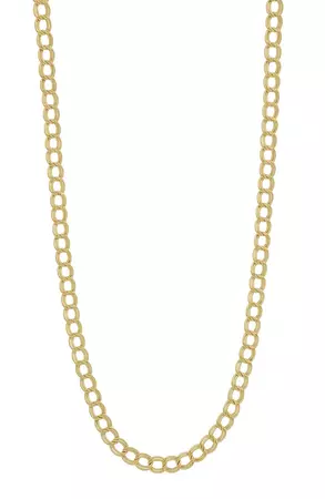 Bony Levy 14K Gold Double Link Necklace | Nordstrom