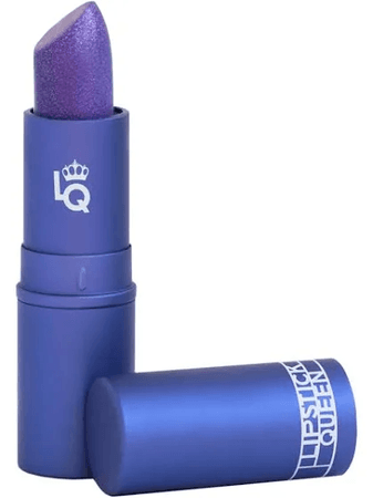 Purple lipstick