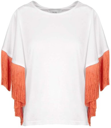 IN.NO - Destiny Tee With Fringe Sleeves