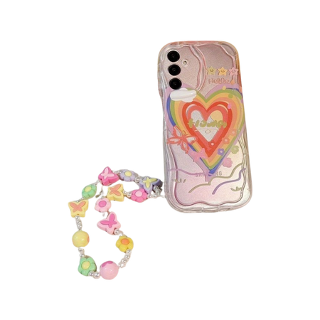 y2k heart phone case