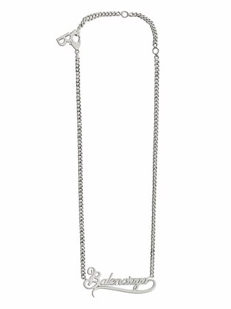 Balenciaga Typo Valentine Necklace - Farfetch