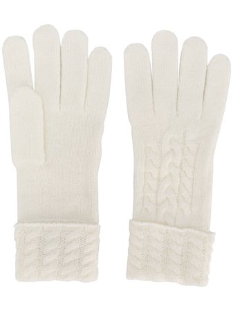 N.peal Cable-Knit Gloves