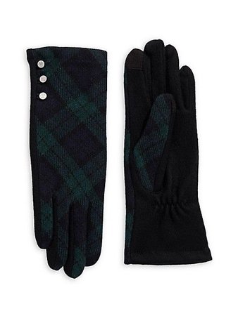 Ralph Lauren Plaid Gloves
