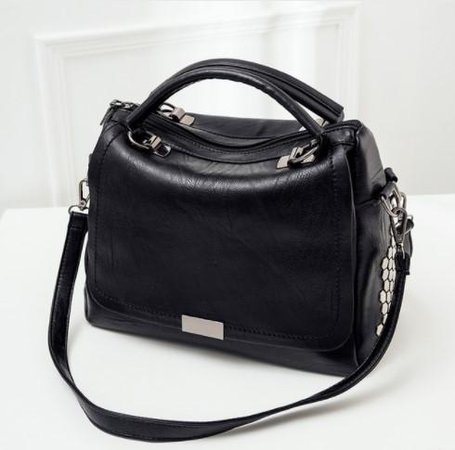 Casual Soft Leather Shoulder Bag — Boots N Bags Heaven