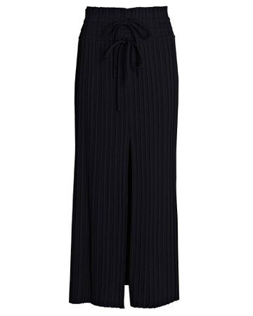 A.L.C. Stella Piqué Midi Skirt | INTERMIX®