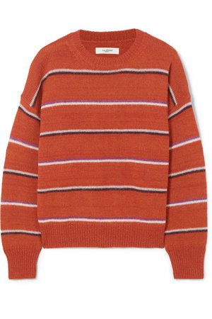 Isabel Marant Étoile | Gatlin striped alpaca-blend sweater | NET-A-PORTER.COM