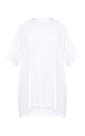 White Oversized Boyfriend T Shirt. Tops | PrettyLittleThing