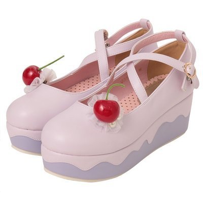 berry dessert shoes