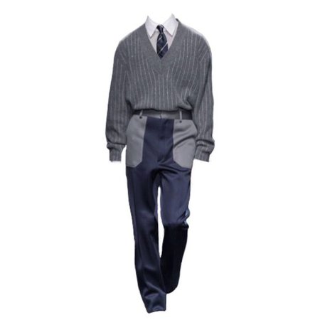 mens clothes outfit grey blue png