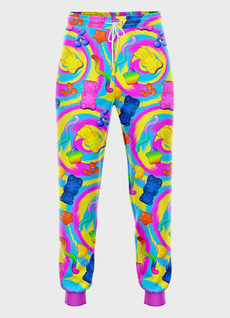 Kidcore Gummy Bear Unisex Joggers – In Control Clothing