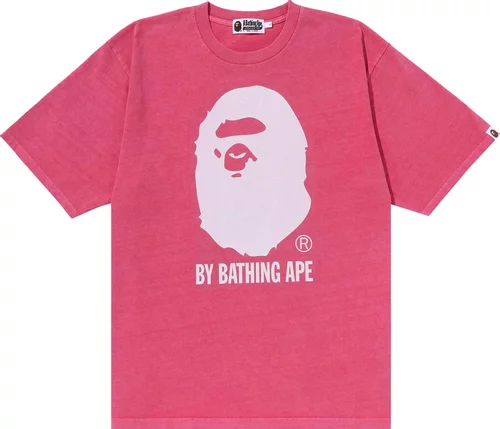BAPE Overdye By Bathing Ape Relaxed Tee 'Pink $257