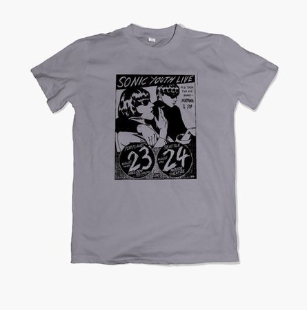 Camiseta Sonic Youth - Poster 1990 - Lolita Vintageria