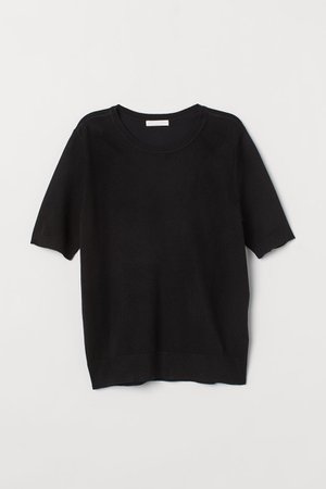 Fine-knit Sweater - Black - Ladies | H&M US