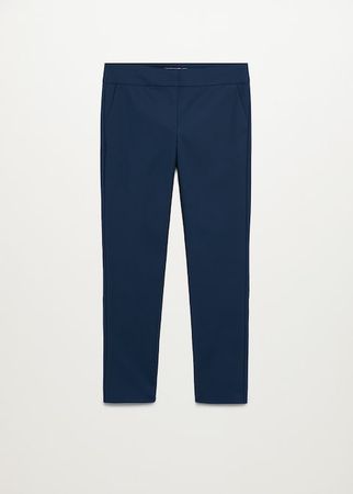 Suit slim-fit trousers - Women | Mango United Kingdom