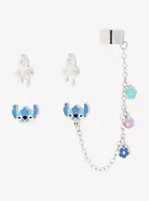 Disney Lilo & Stitch Ohana Flower Necklace
