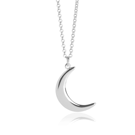 cresent moon necklace
