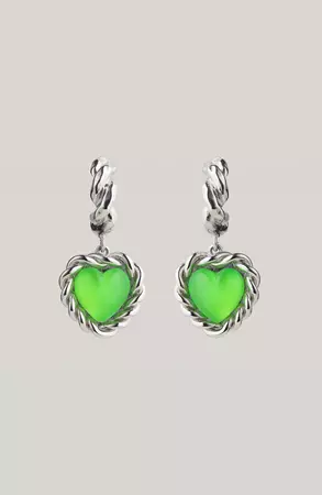 Limelight Neon Green Earrings – Safsafu