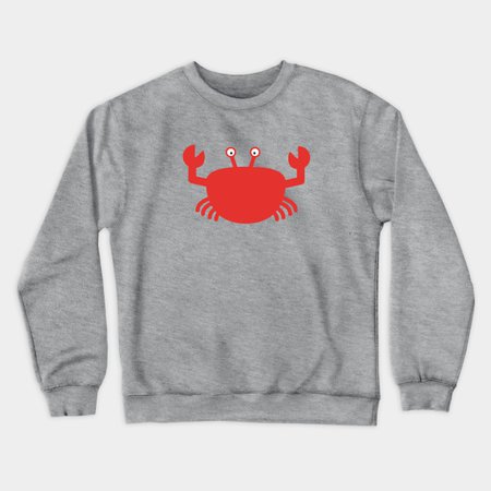 Red Crab - Sea - Crewneck Sweatshirt | TeePublic