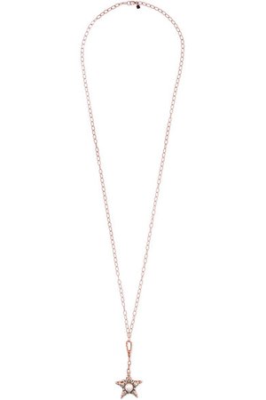 Selim Mouzannar | Istanbul 18-karat rose gold, pearl and diamond necklace | NET-A-PORTER.COM