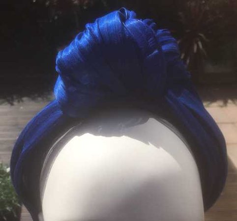 Royal Blue Bandeau Headband