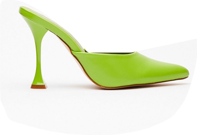lime green heels