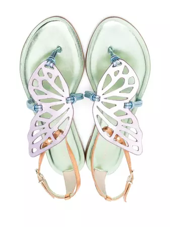 Sophia Webster Butterfly Leather Sandals - Farfetch