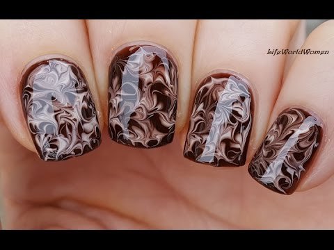 chocolate nail art - Google Search
