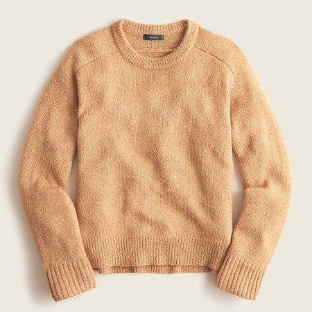 J.Crew: Relaxed Saddle Sleeve Crewneck Sweater For Women