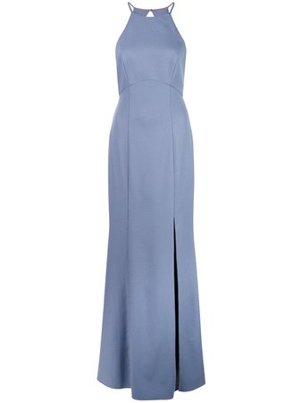 Amsale Flared Halter Neck Gown For Women | Farfetch.com