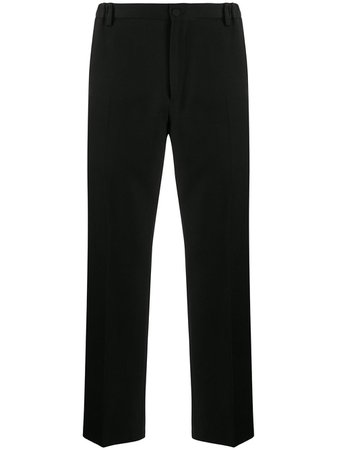 Gucci Contrast Stripe Cropped Trousers Ss20 | Farfetch.com