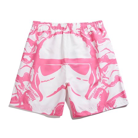 Pink Storm Trooper Board Shorts