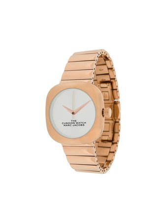 Marc Jacobs Watches The Cushion Watch MJ0120179299 Gold | Farfetch