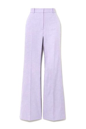 lilac purple trousers